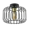 Straluma Ronde plafondlamp draad zwart met goud> Draadlampen|Keukenverlichting