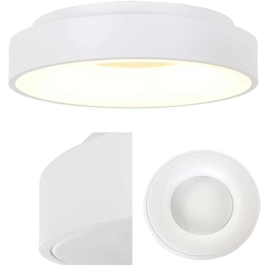 Straluma Ronde plafonnière wit 48 cm met LED> Plafondlampen|Plafonnières