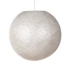 Straluma Ronde schelpen hanglamp wit/parelmoer 50 cm> Schelpenlampen|Halverlichting