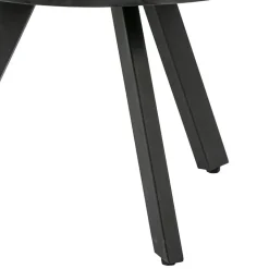 Straluma Salontafel rond hout zwart 60 cm><noscript><img width=