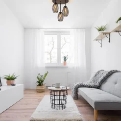 Straluma Scandinavische 3-lichts plafondlamp mat zwart><noscript><img width=