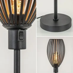 Straluma Scandinavische tafellamp mat zwart><noscript><img width=