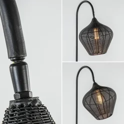 Straluma Scandinavische vloerlamp Alvaro mat zwart><noscript><img width=