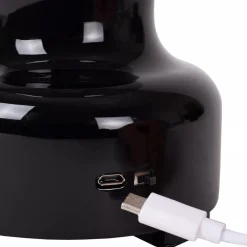 Straluma Sfeervolle tafellamp op batterij zwart dimbaar><noscript><img width=