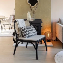 Straluma Sfeervolle tafellamp zwart/goud rond><noscript><img width=