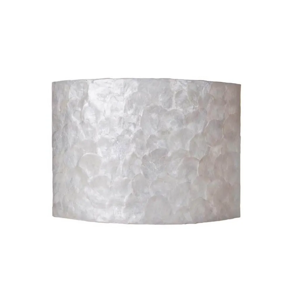 Straluma Sfeervolle wandlamp creme schelpen kamer> Schelpenlampen|Woonkamerlampen