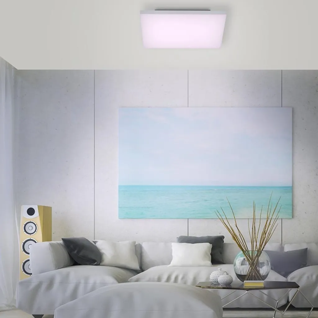 Straluma Smart LED paneel wit dimbaar 45x45 cm> Plafondlampen|Smart lampen