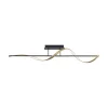 Straluma Smart plafondlamp spiraal antraciet/goud> Plafondlampen|Smart lampen