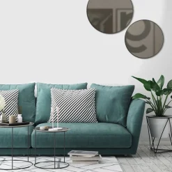 Straluma Spiegel Espejo zwart met smoke glas></noscript> Light and Living