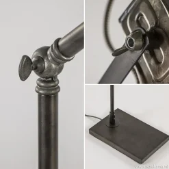 Straluma *Staande leeslamp antique brass gu10><noscript><img width=