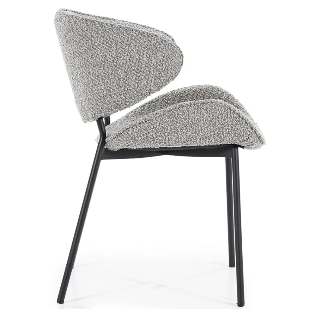 Straluma Stoel Tess grijs> Eetkamerstoelen