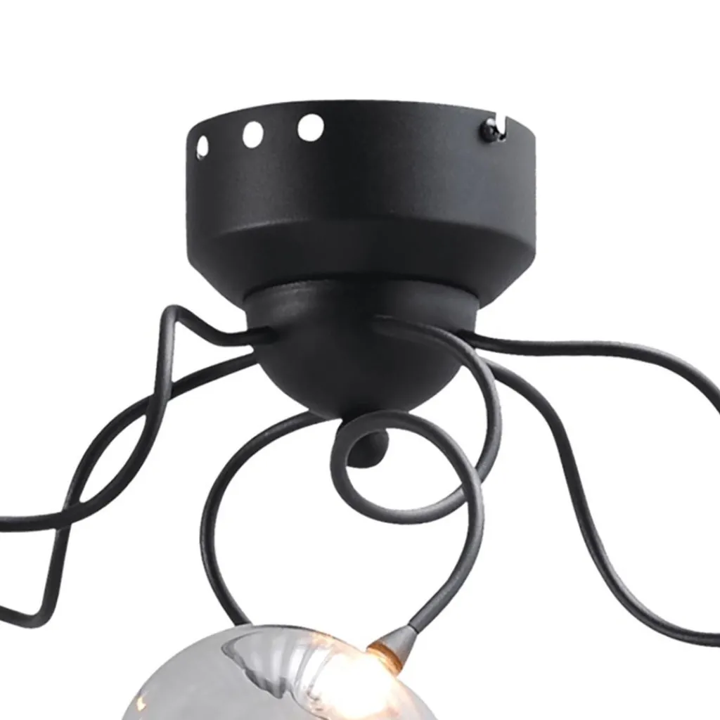 Straluma Strak klassieke plafondlamp LED met helder glas> Plafondlampen|LED Plafondlampen