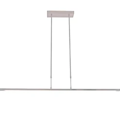 Straluma Strakke hanglamp LED staal incl. dimmer> Hanglampen|Eettafellampen