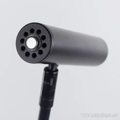 Straluma Strakke zwarte design vloerlamp LED></noscript> Vloerlampen|LED Leeslampen