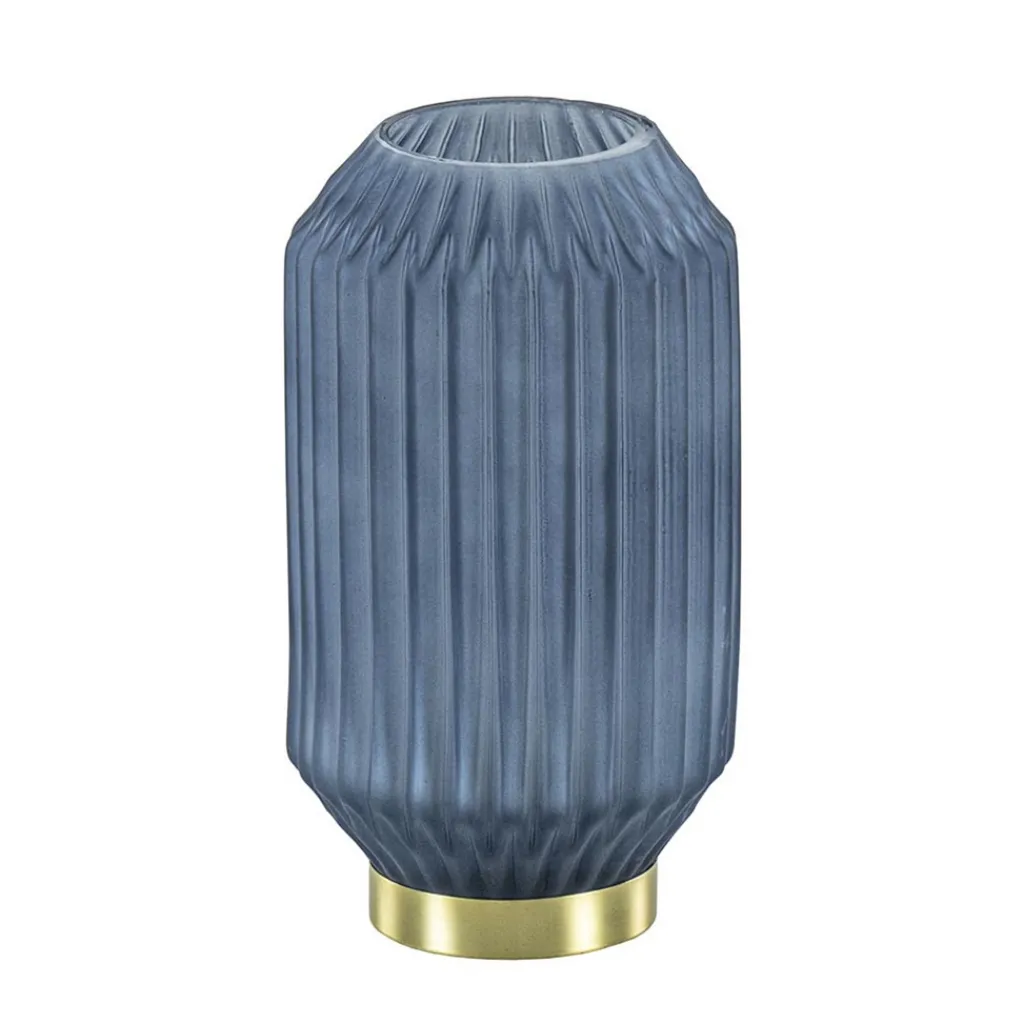 Straluma Tafellamp Ivot op batterij mat blauw groot> Tafellampen|Light and Living