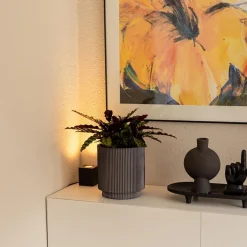 Straluma Tafelspot/vloerspot Rebel zwart vierkant></noscript> Woonkamerlampen|Slaapkamerlampen