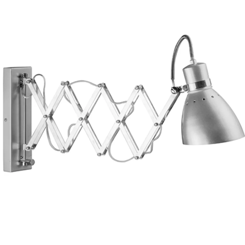 Straluma Trek wandlamp Spring chroom/grijs> Bedlampjes|Leeslampen