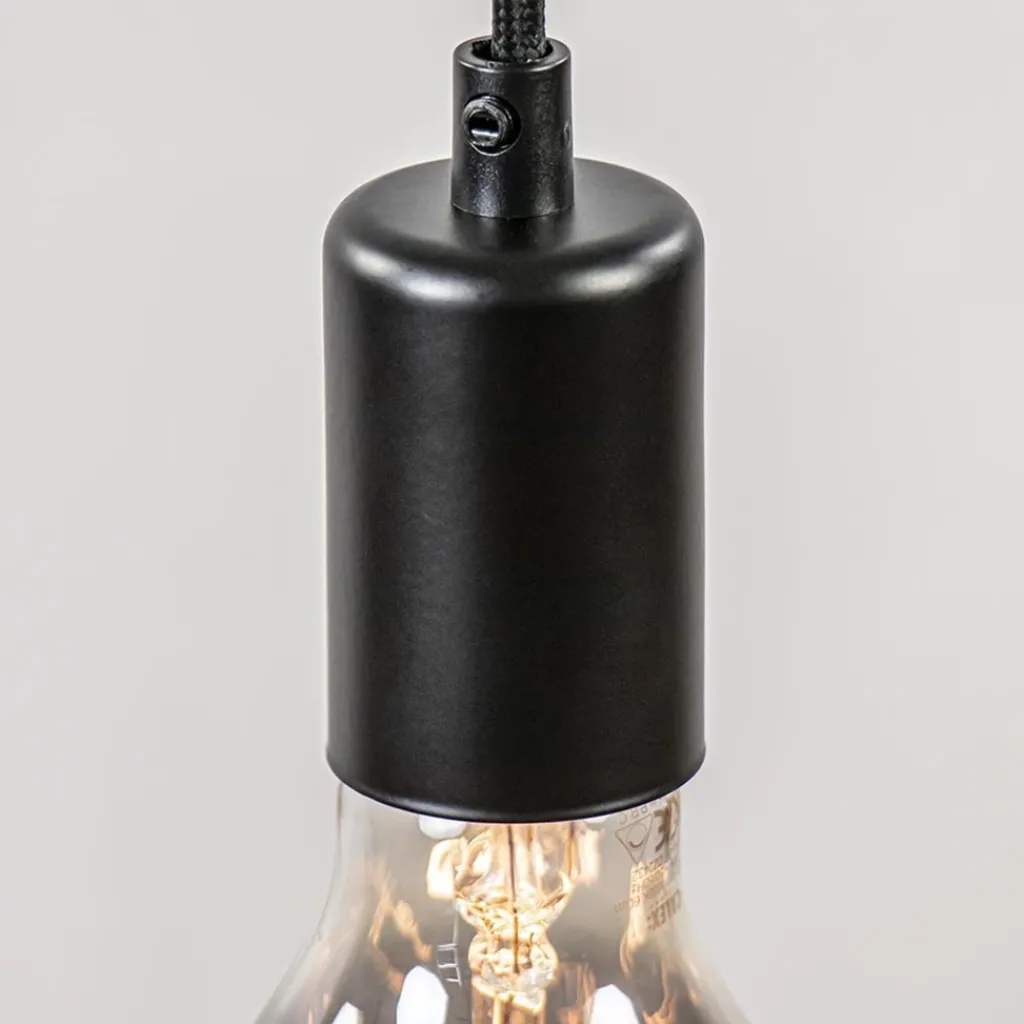 Straluma Trendy 3-lichts hanglamp mat zwart exclusief lichtbron> Eetkamerverlichting|Hanglampen
