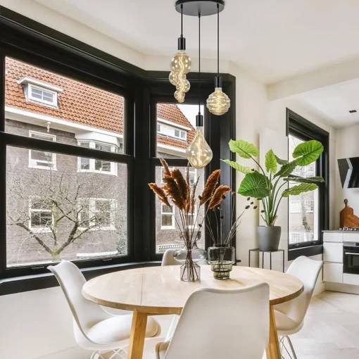 Straluma Trendy 3-lichts hanglamp mat zwart exclusief lichtbron> Eetkamerverlichting|Hanglampen