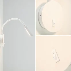 Straluma Verstelbare LED wandlamp inclusief LED><noscript><img width=