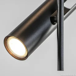 Straluma Verstelbare 3-lichts plafondspot zwart metaal><noscript><img width=