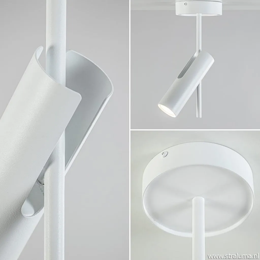 Straluma Verstelbare opbouwspot modern wit> Opbouwspots|Keukenverlichting