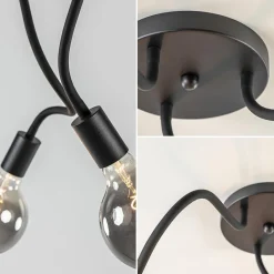 Straluma Verstelbare plafondlamp 3-lichts met flexibele armen><noscript><img width=