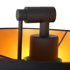 Straluma Verstelbare wandlamp met zwart/gouden kap><noscript><img width=