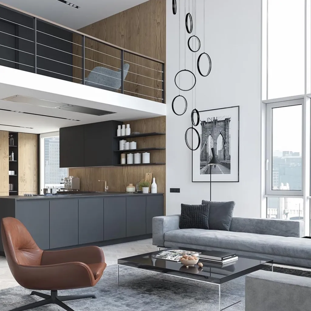 Straluma Vide hanglamp 8-L ringen zwart> Hanglampen|Videverlichting