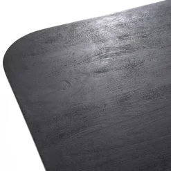 Straluma Vierkante eettafel zwart mango hout 150x150 cm></noscript> Eettafels