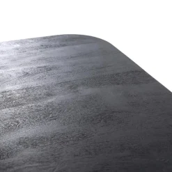 Straluma Vierkante eettafel zwart mango hout 150x150 cm></noscript> Eettafels