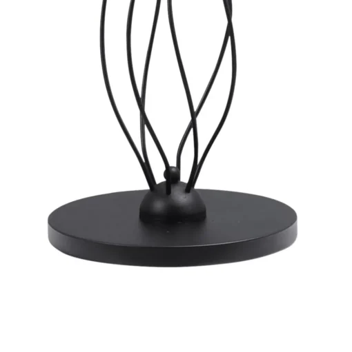 Straluma Vloerlamp Gio zwart + bolglas helder> Vloerlampen|LED Vloerlampen