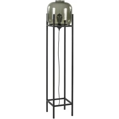 Straluma Vloerlamp Lett frame zwart/smoke glas> Vloerlampen|Design Verlichting