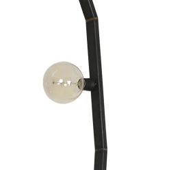 Straluma Vloerlamp Tortona zwart staal><noscript><img width=