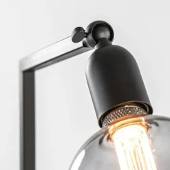 Straluma Vloerlamp Tube zwart basic met verstelbare pendel><noscript><img width=