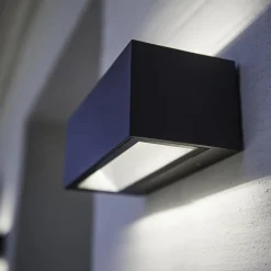 Straluma Wandlamp breed up+down antraciet IP54></noscript> Wandlampen|Buitenlampen