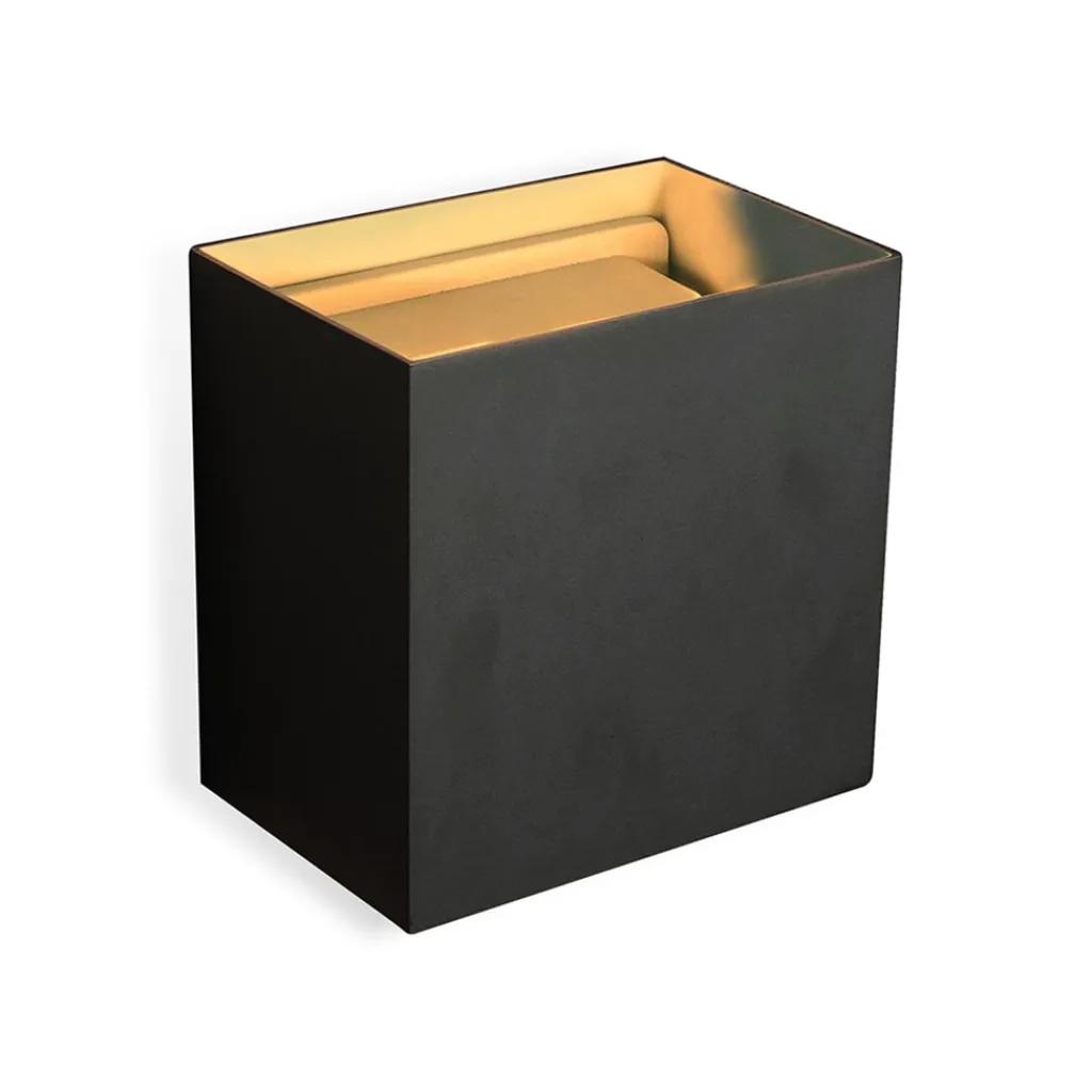 Straluma Wandlamp Davos XL zwart IP65> Wandlampen|Buitenlampen