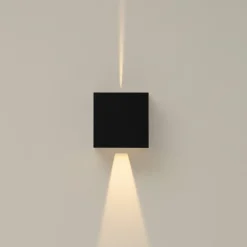 Straluma Wandlamp Davos XL zwart IP65><noscript><img width=