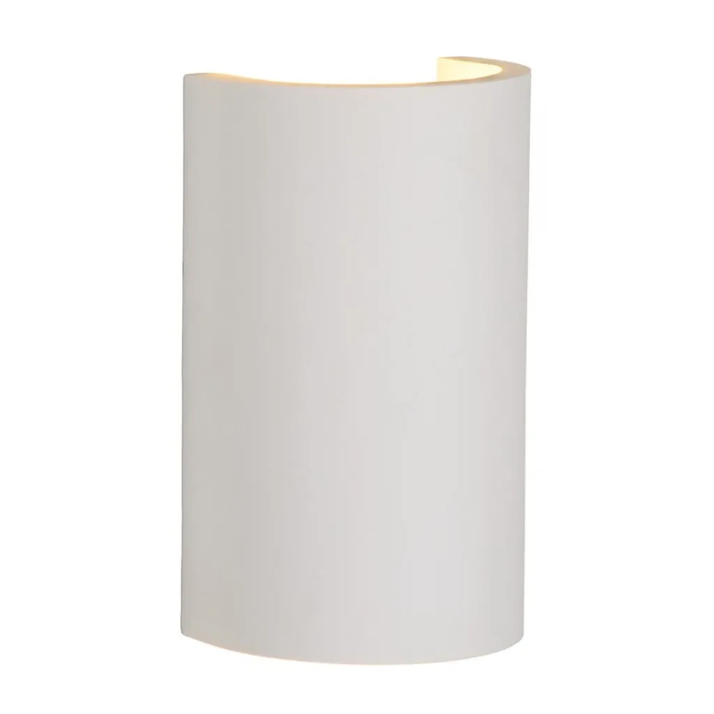 Straluma Wandlamp gips halve koker G9> Woonkamerlampen|Slaapkamerlampen