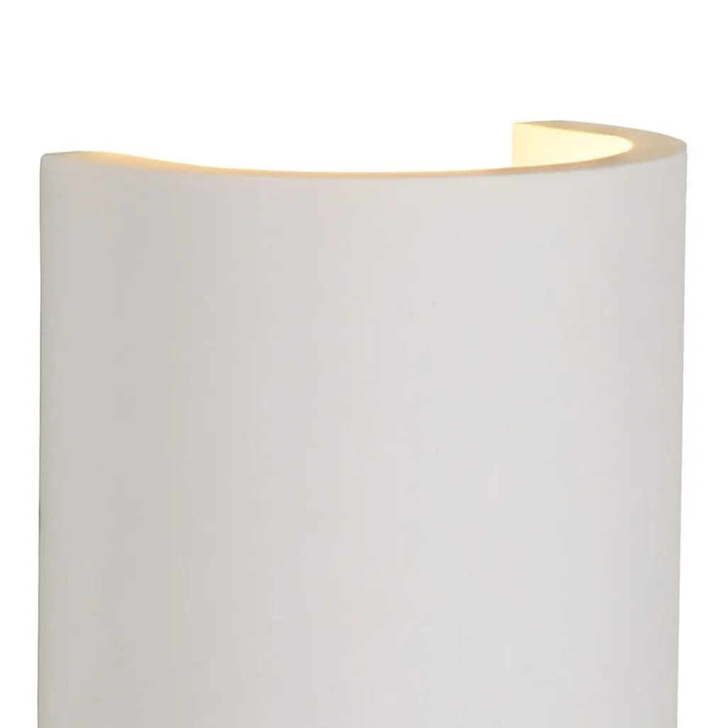 Straluma Wandlamp gips halve koker G9> Woonkamerlampen|Slaapkamerlampen