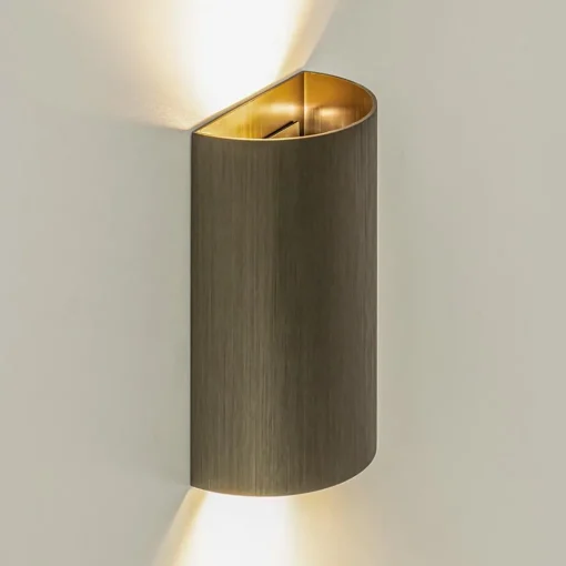 Straluma Wandlamp Hera afgerond brons> Klassieke Verlichting|Woonkamerlampen