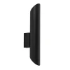Straluma Wandlamp koker smal up+down zwart> Woonkamerlampen|Slaapkamerlampen