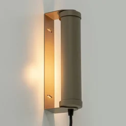Straluma Wandlamp mat zand E14 met snoer><noscript><img width=