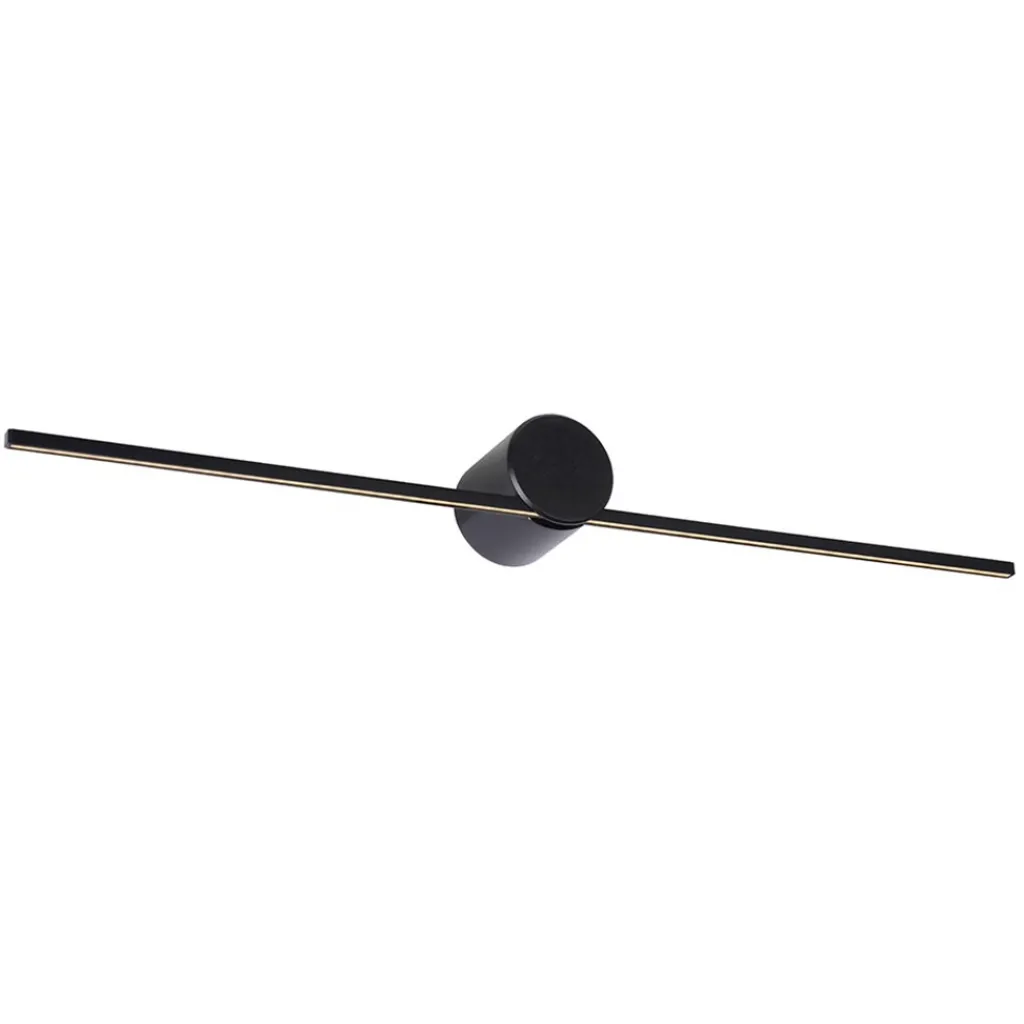 Straluma Wandlamp Mizar 60cm zwart IP44> Wandlampen|LED Badkamerlampen