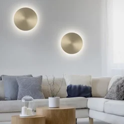 Straluma Wandlamp op accu goud 3-standen dimbaar><noscript><img width=