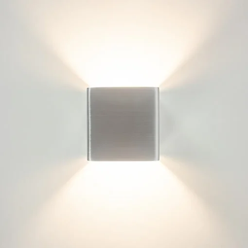 Straluma Wandlamp Stretto kubus alu> Wandlampen|Halverlichting