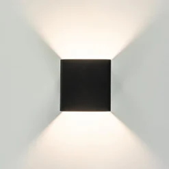 Straluma Wandlamp Stretto kubus zwart><noscript><img width=