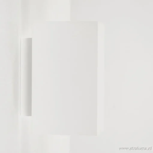 Straluma Wandlamp wit rechthoek up+down gu10> Bedlampjes|Decoratieve Verlichting