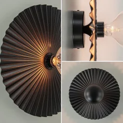 Straluma Wand/plafondlamp decoratief zwart><noscript><img width=