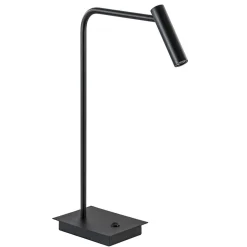 Straluma Zwarte bureaulamp met dimbaar LED verstelbaar> Tafellampen|Bureaulampen